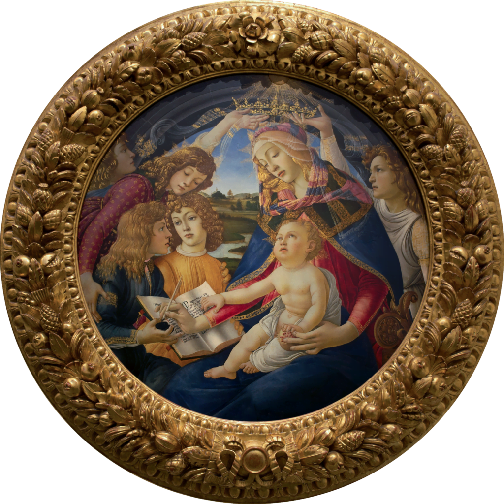 Sandro Botticelli, Madonna del Magnificat (1481 ca)