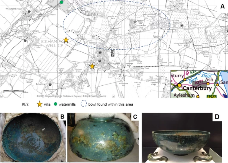 Pesticide Roman bowl