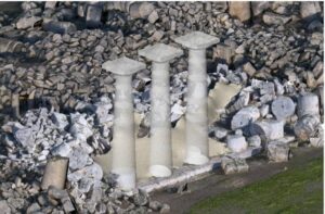 Verranno ricomposte tre colonne del Tempio G del Parco Archeologico di Selinunte