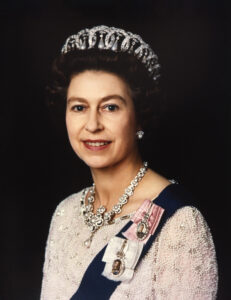Ritratto di Regina Elisabetta II
