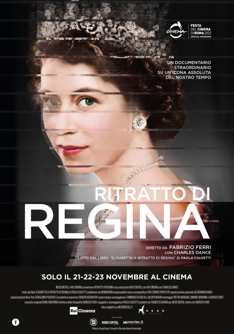 La locandina del docufilm Ritratto di Regina di Fabrizio Ferri