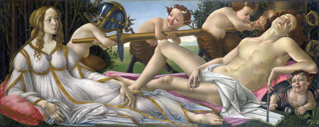 Sandro Botticelli, Venere e Marte (1483 ca)