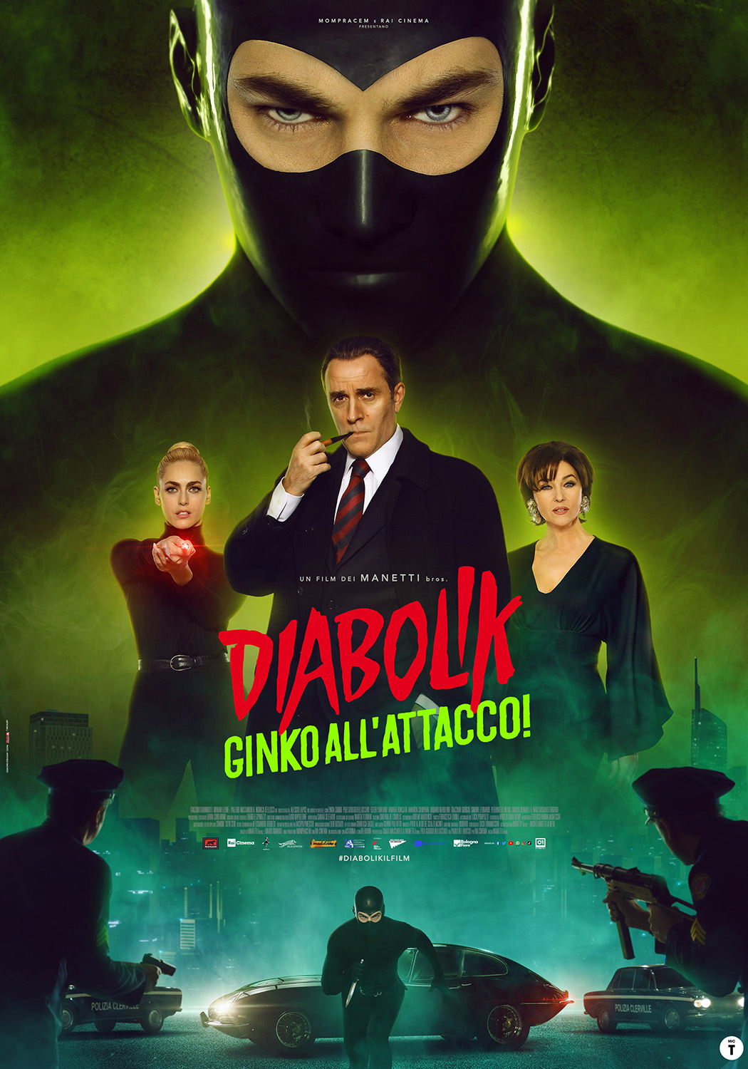 La locandina Diabolik! Ginko all'attacco