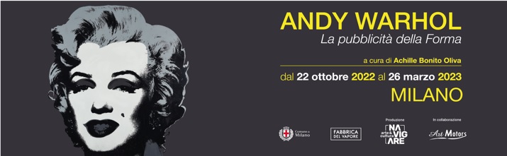 mostra Andy Warhol La pubblicità della Forma