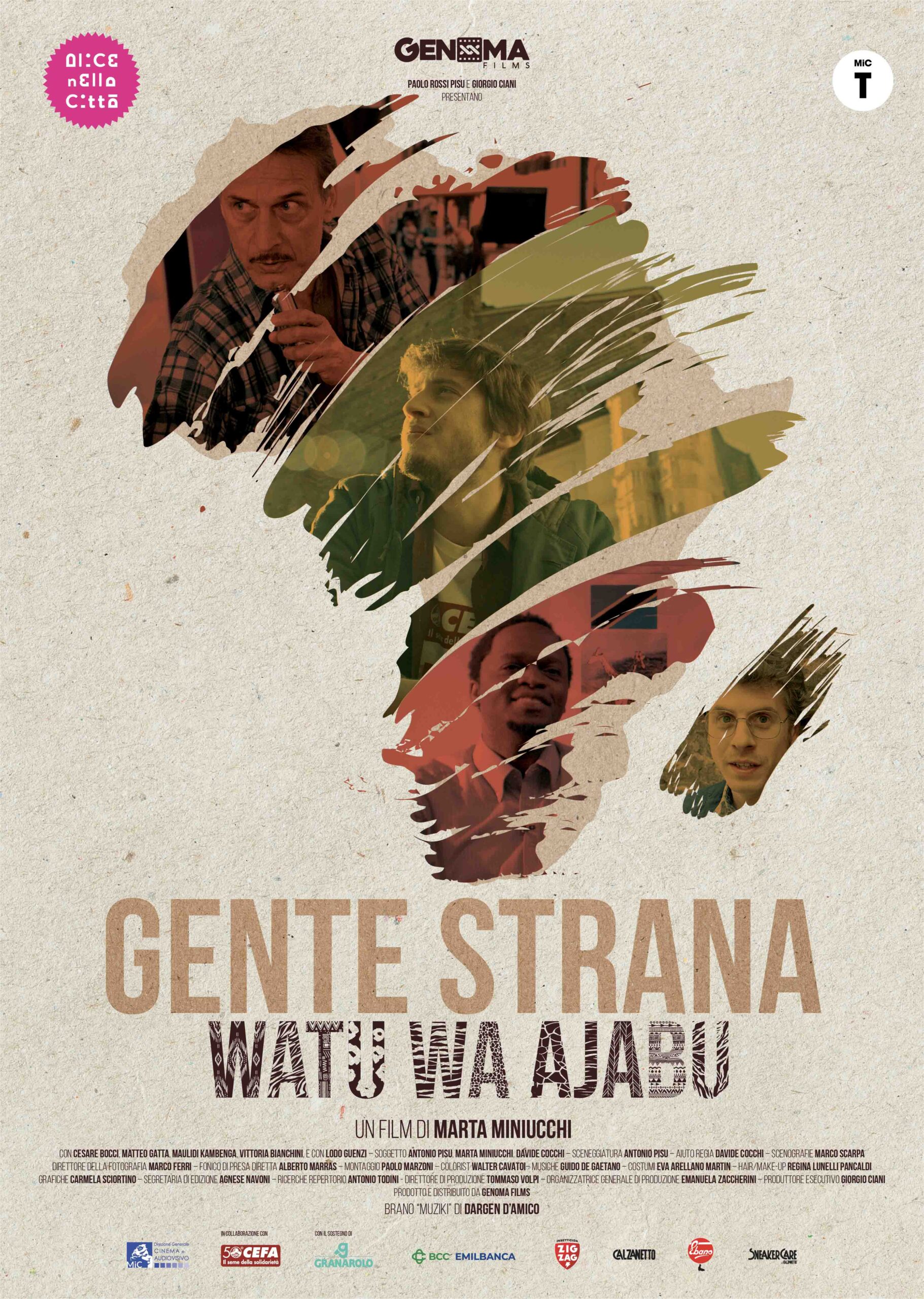 La locandina del film Gente Strana - Watu Wa Ajabu