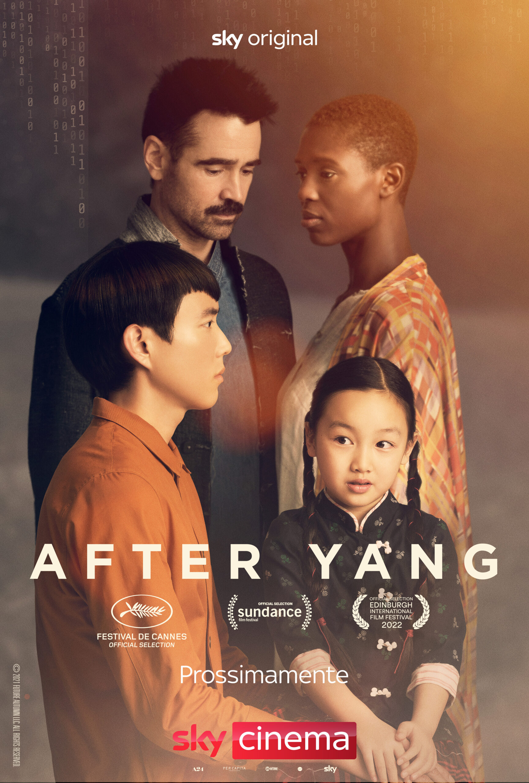 Il poster del film After Yang di Kogonada