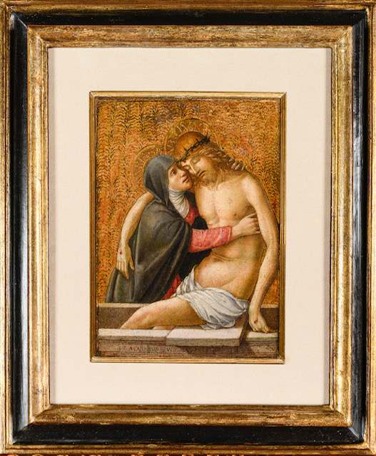 La pietà di Lorenzo d'Alessandro alla Galleria Nazionale delle Marche