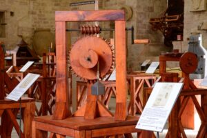 L’ingegno di Leonardo. Le macchine Gubbio Palazzo dei Consoli