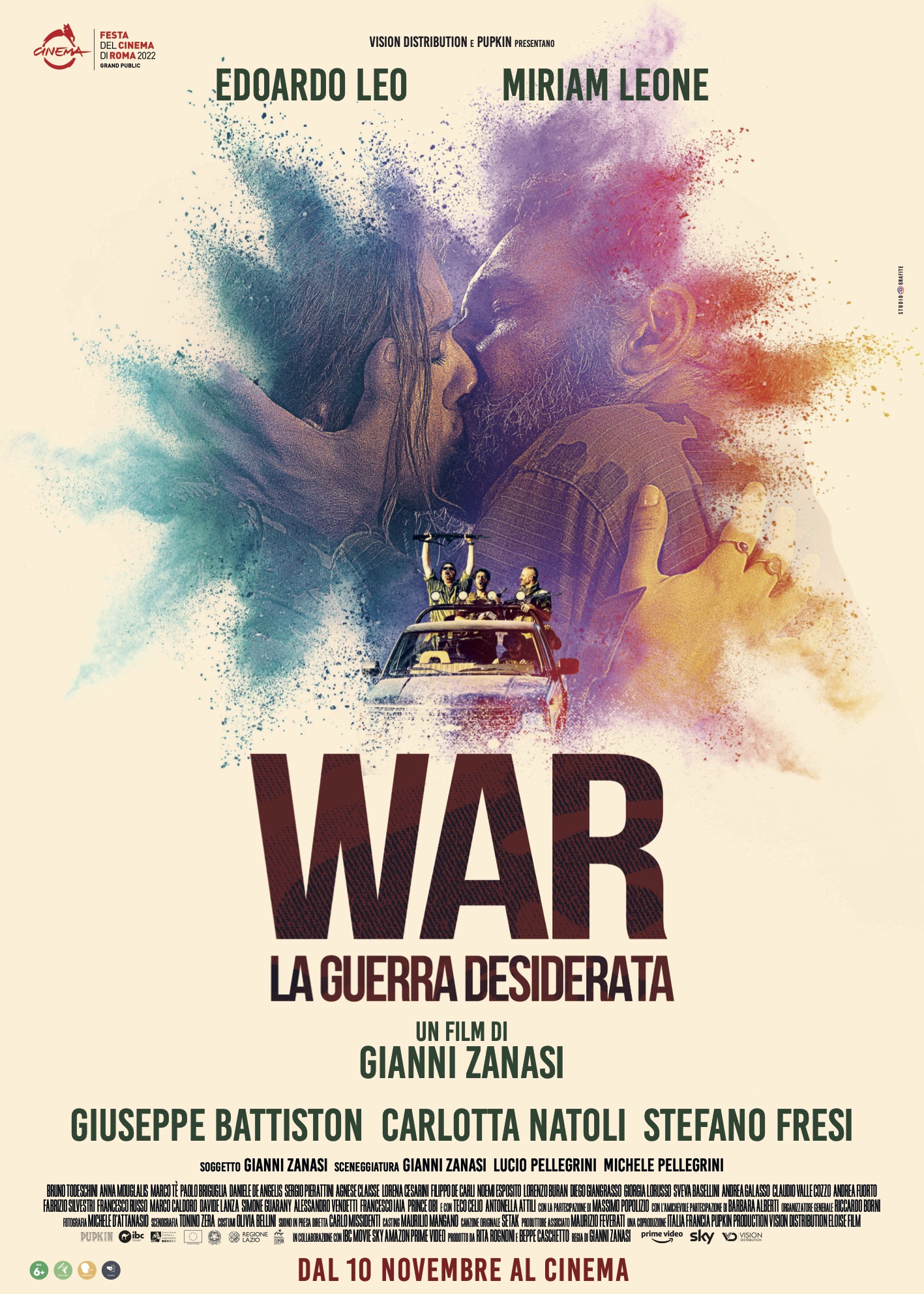 La locandina del film War - La guerra desiderata, di Gianni Zanasi