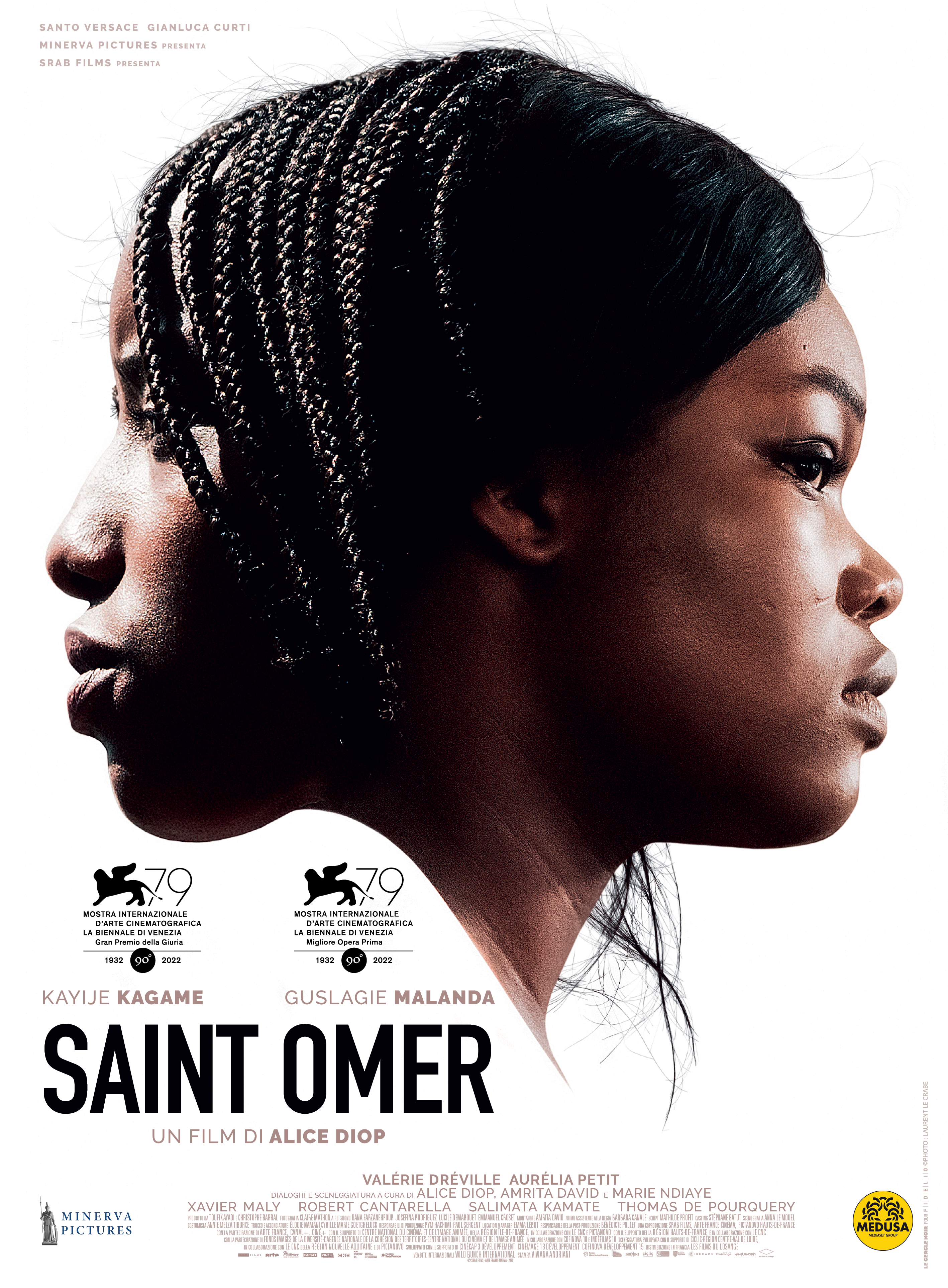 Il poster del film Saint Omer di Alice Diop
