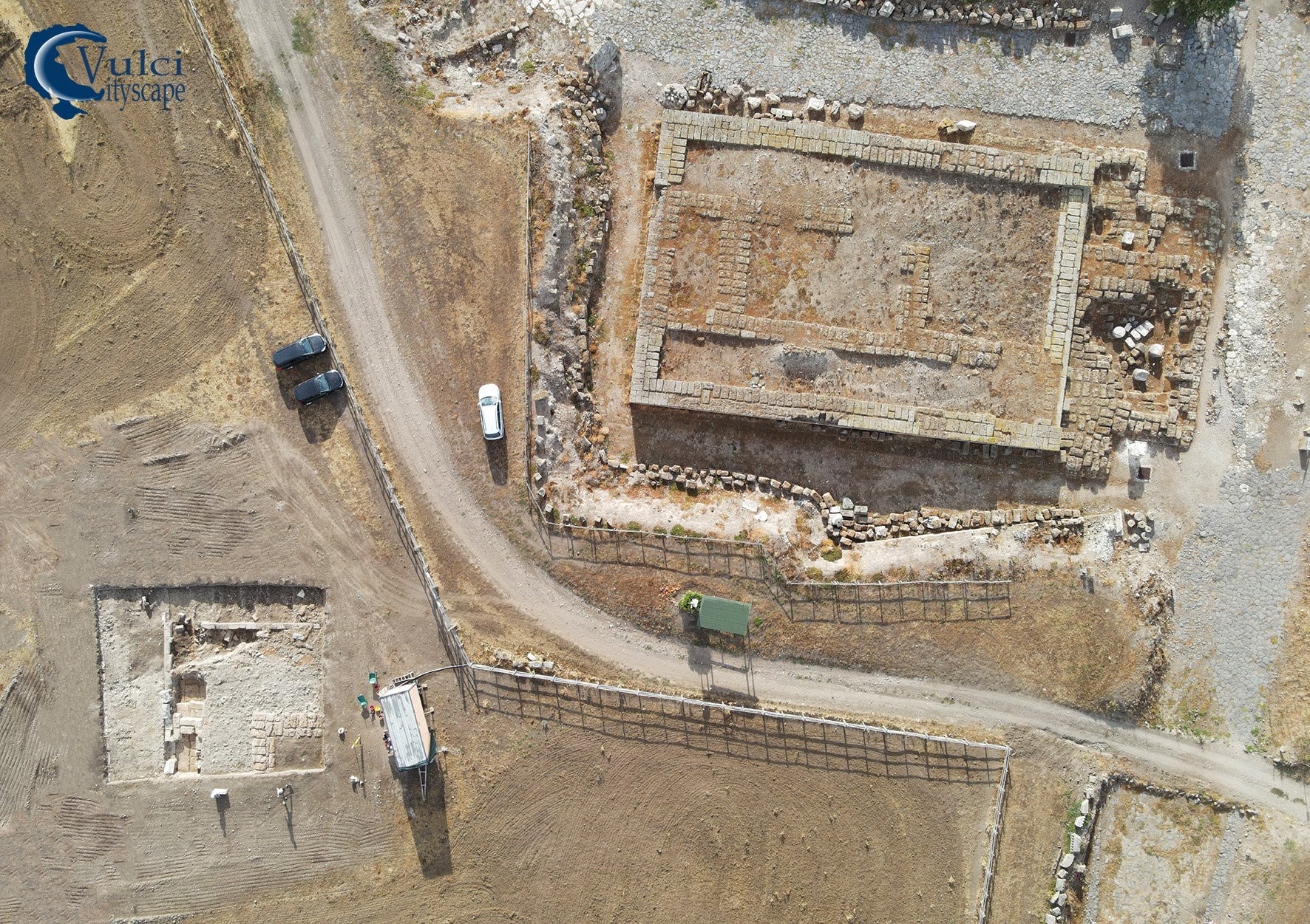 Previously unknown monumental temple discovered near the Tempio Grande in Vulci 