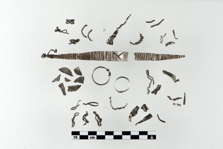 Viking Age silver treasure found in Stjørdal municipality 