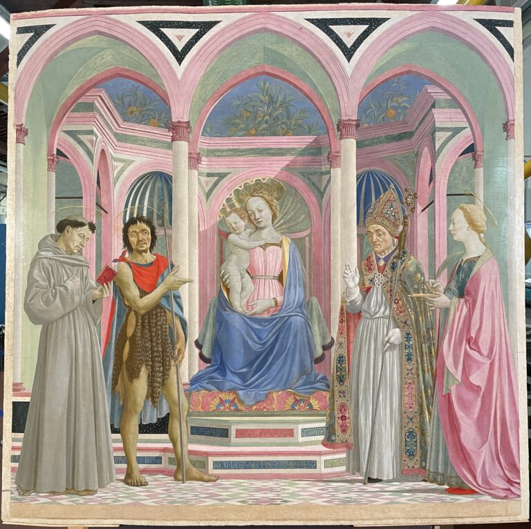 Dopo il restauro della Pala di Santa Lucia dei Magnoli di Domenico Veneziano