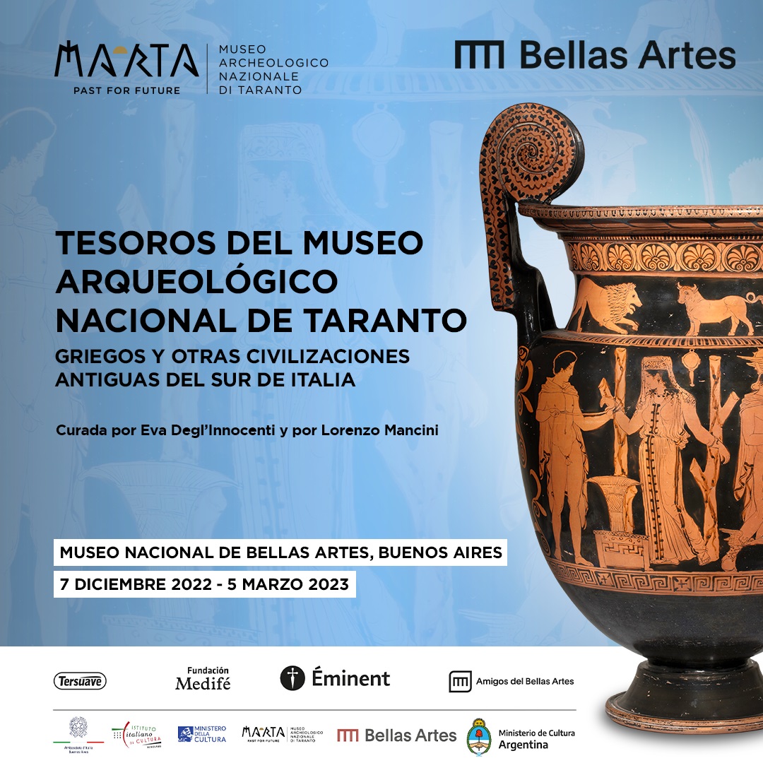 Tesoros del Museo Arqueológico Nacional de Taranto. Griegos y otras civilizaciones antiguas del Sur de Italia