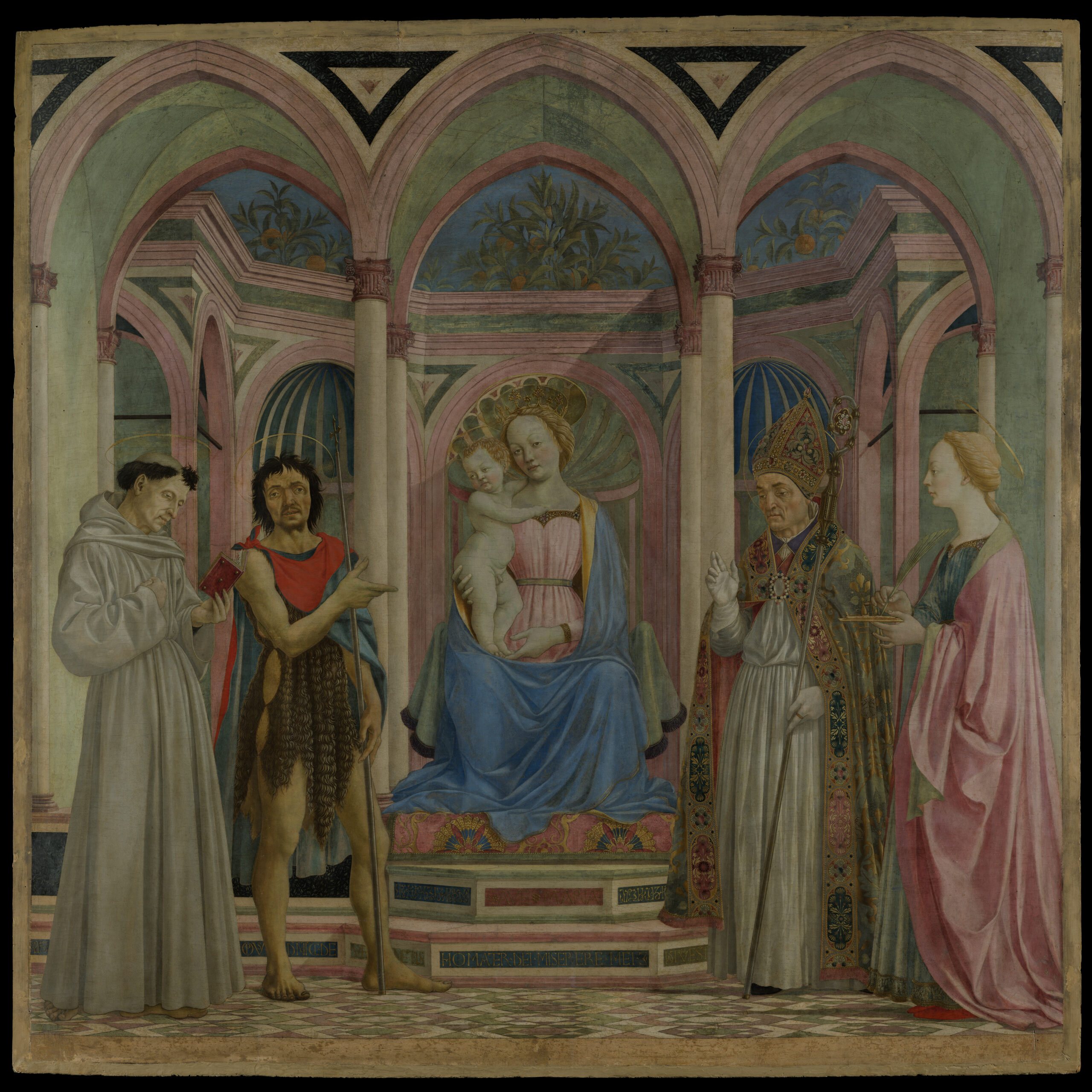 Prima il restauro della Pala di Santa Lucia dei Magnoli di Domenico Veneziano