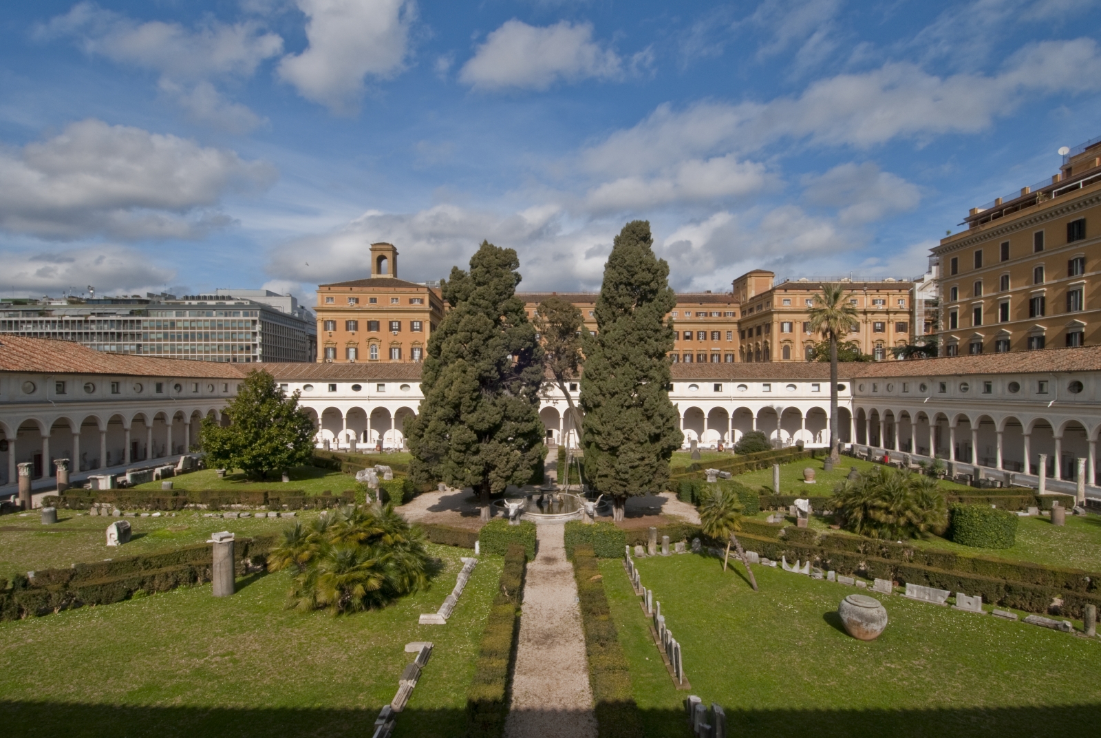 Museo Nazionale Romano: restauro delle quattro sedi Terme Chiostro Michelangelo