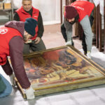 Galleria Nazionale delle Marche di Urbino: il restauro dello stendardo di Antonio Alberti da Ferrara, finanziato dalle Scuderie del Quirinale