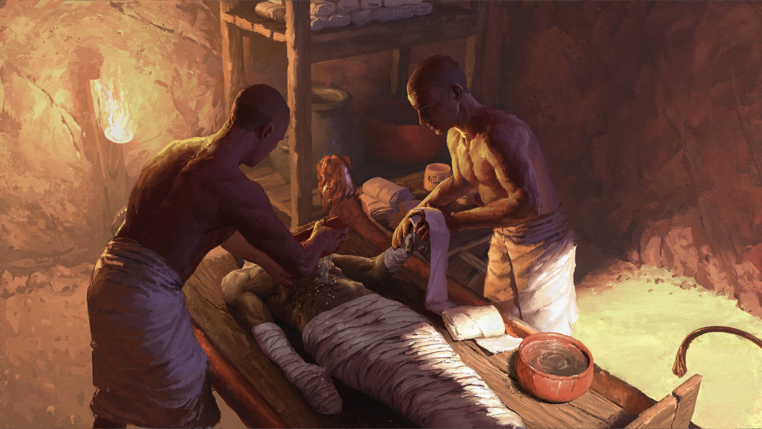 The chemistry of mummification – Traces of a global network trade