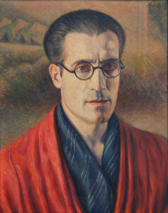 GINO GALLI Autoritratto rosso, primi anni Trenta olio su tavola, cm 48 x 38 Collezione privata, Roma Foto: Simon D’Exéa
