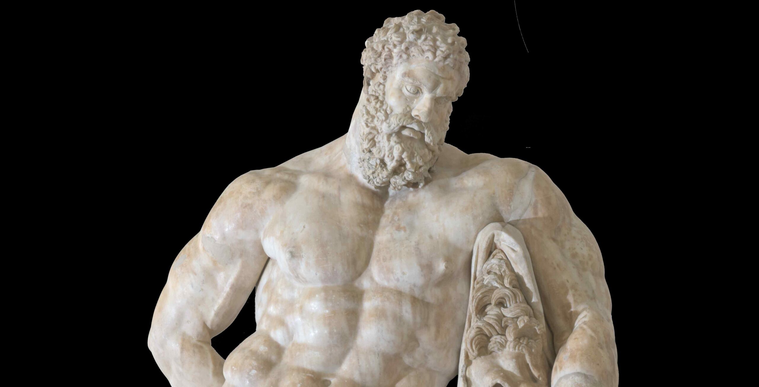 Ercole Farnese al Museo Archeologico Nazionale di Napoli. Crediti per la foto: Luigi Spina