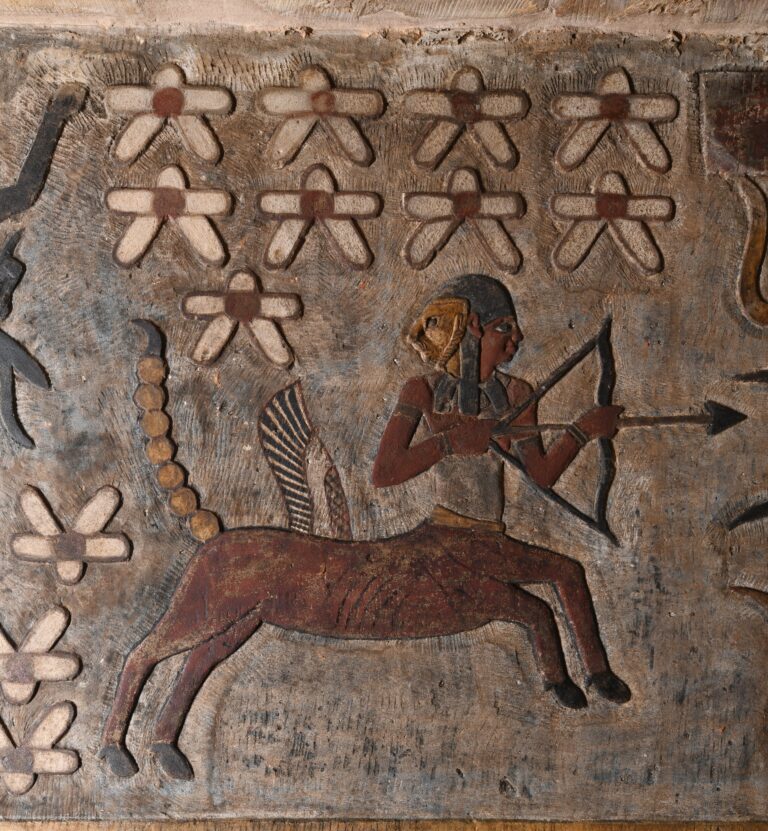 more paintings temple of Esna Tempel von Esna