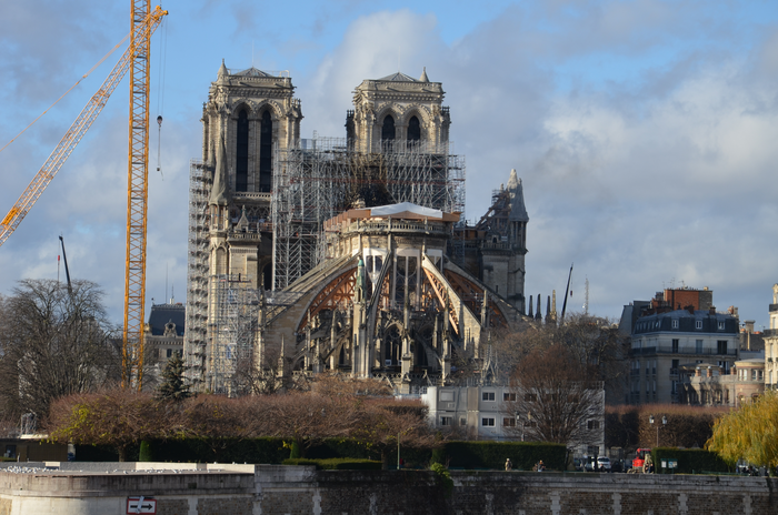 Notre-Dame de Paris Cathedral iron 