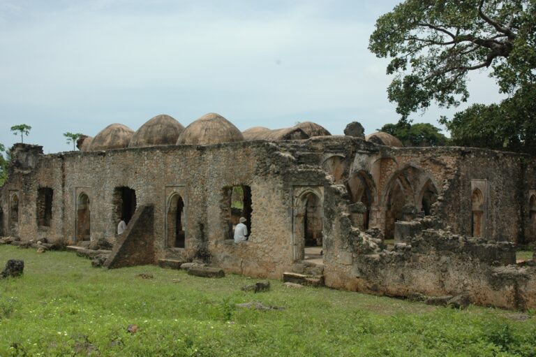East Africa Great Mosque of Kilwa Swahili
