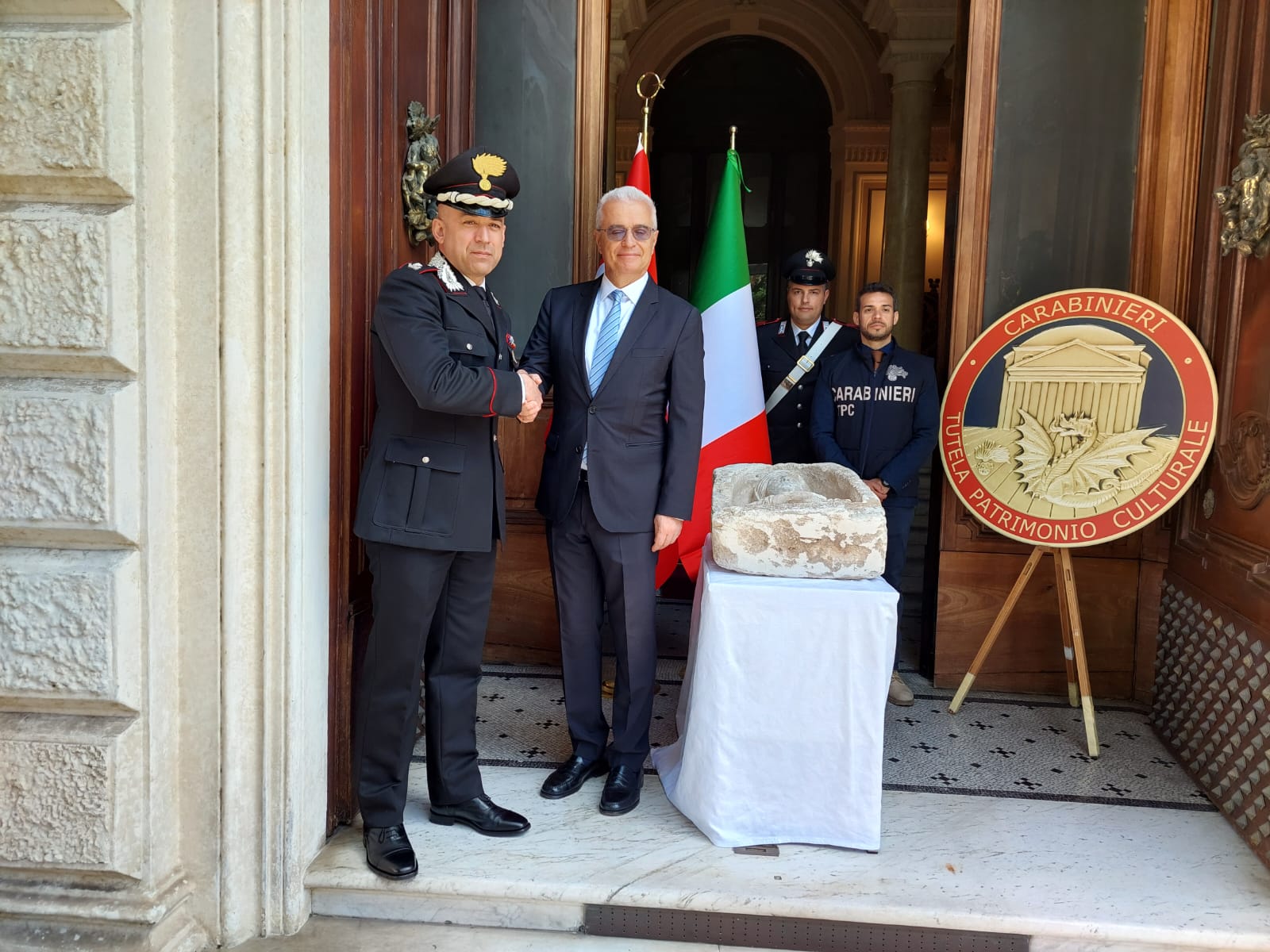 Turchia Carabinieri cerimonia stele di Satornila