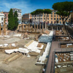 veduta dell’area sacra di Largo Argentina
