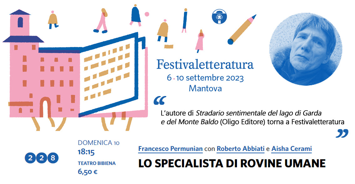 Francesco Permunian 27a edizione Festivaletteratura Mantova