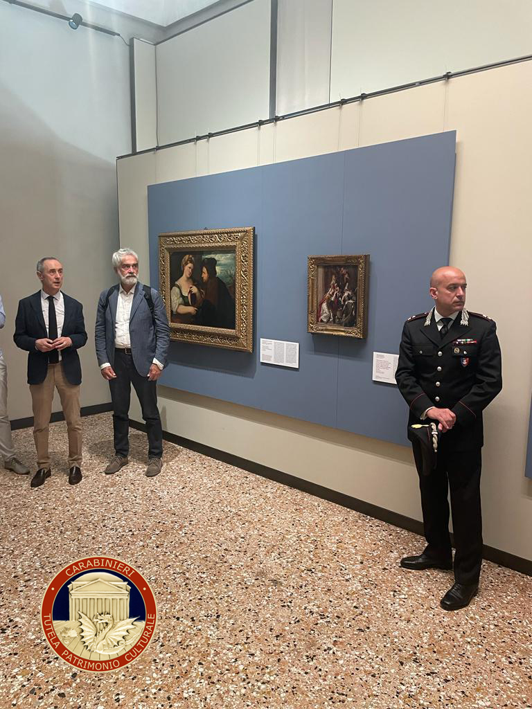 I Carabinieri Tutela Patrimonio Culturale di Venezia recuperano ventiquattro dipinti da un’importante collezione di opere d’arte