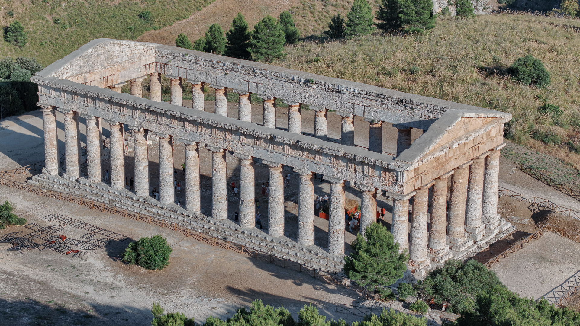 riapre al pubblico tempio dorico di Segesta