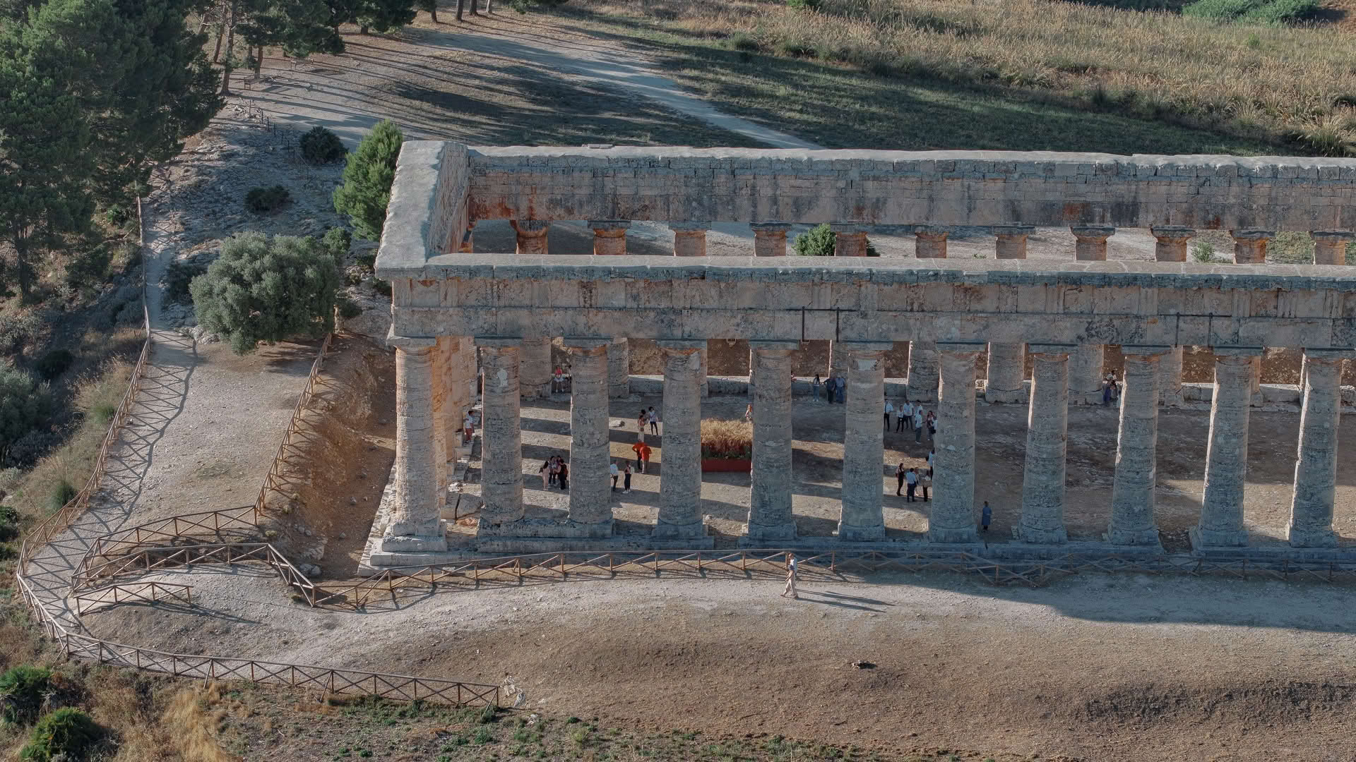 riapre al pubblico tempio dorico di Segesta