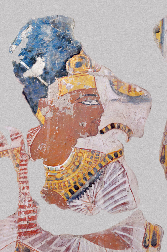 Egyptian paintings revealed by chemical imaging 