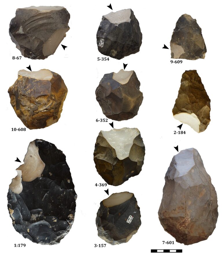 Hula Valley handaxes