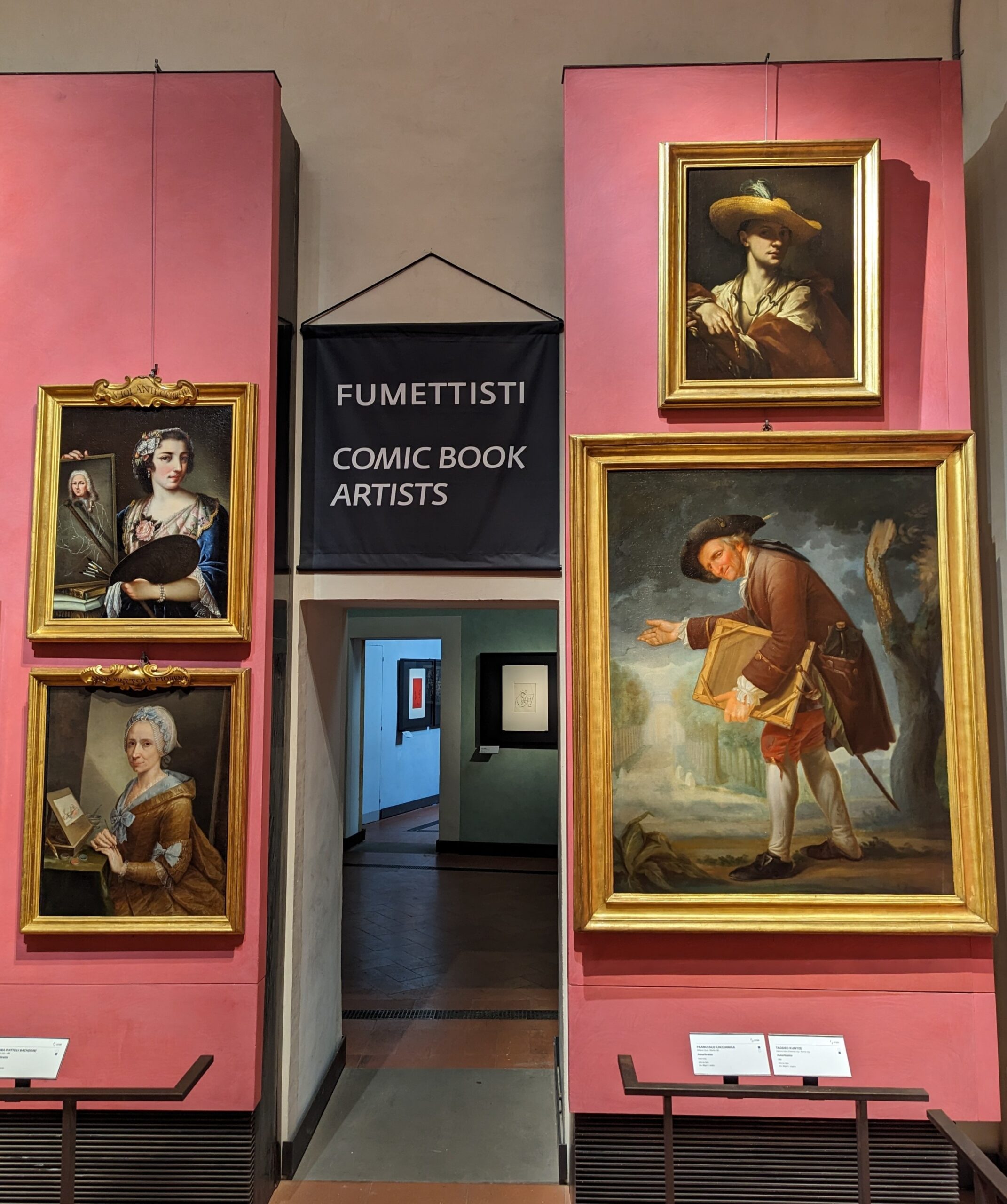 Sale degli Autoritratti alle Gallerie degli Uffizi