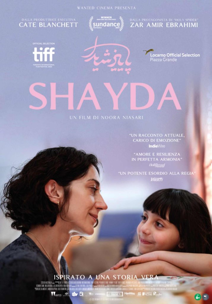 il poster di Shayda, film di Noora Niasari