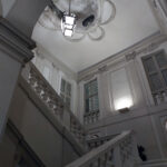 Scalone monumentale Luigi Vanvitelli Museo Archeologico Nazionale delle Marche: restauro e riallestimento Palazzo Ferretti Ancona