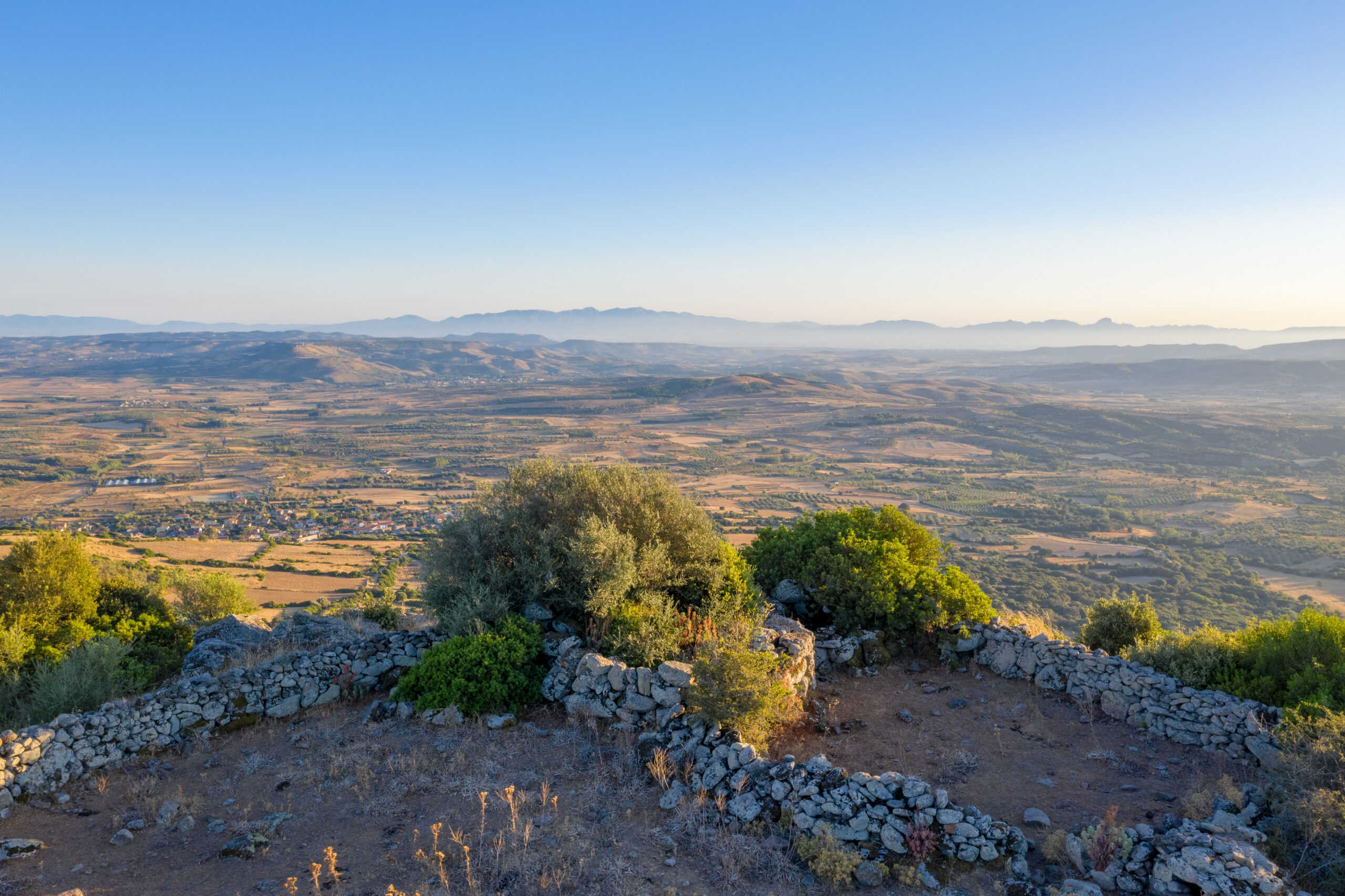 Vista dal Nuraghe Perdosu