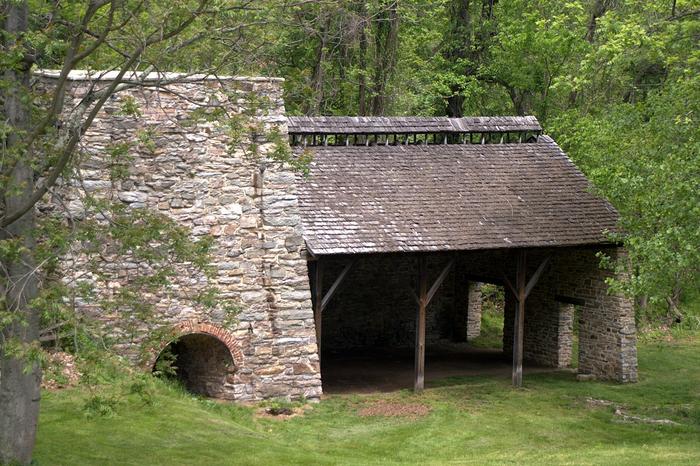 Site of Catoctin Furnace in Cunningham Falls State Park, Maryland. Credits: Aneta Kaluzna