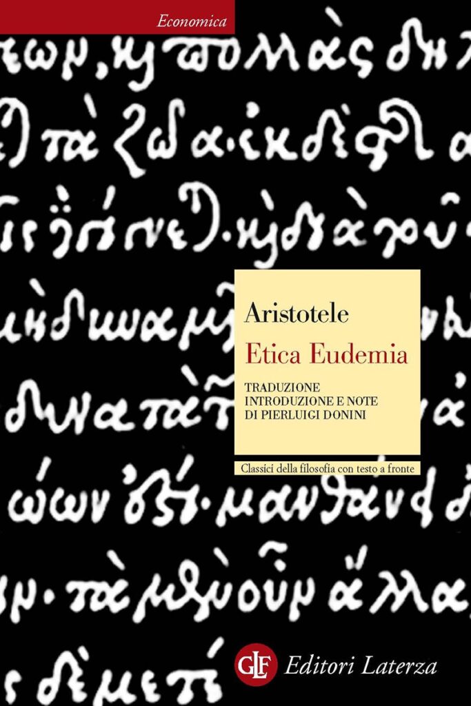 Etica Eudemia di Aristotele Editori Laterza
