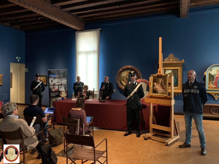 Carabinieri Venezia Sacra Famiglia Giandomenico Tiepolo