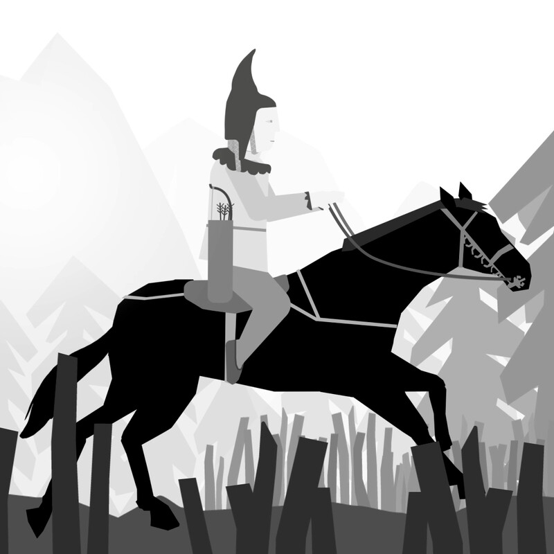 Der Reiternomade (Il cavaliere nomade)