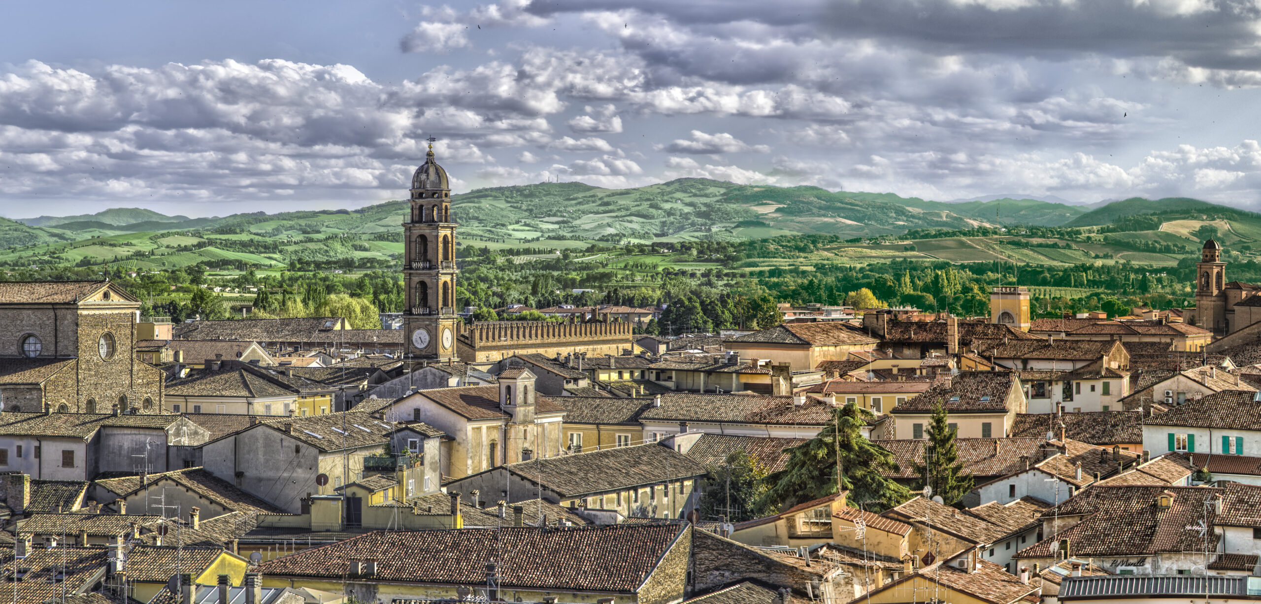 Panoramica di Faenza. Crediti per la foto: Paolo Morelli