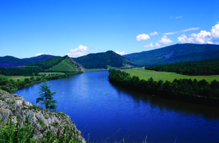 Chikoi River valley, Trans-Baikal region. Credits: Ted Goebel