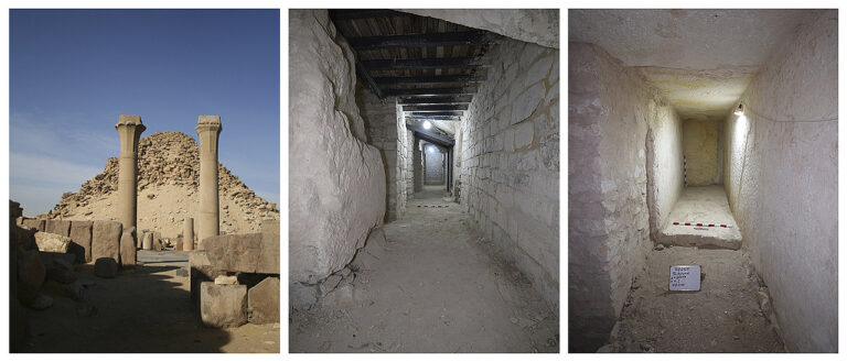 Neue Lagerräume in der Pyramide von Sahura entdeckt