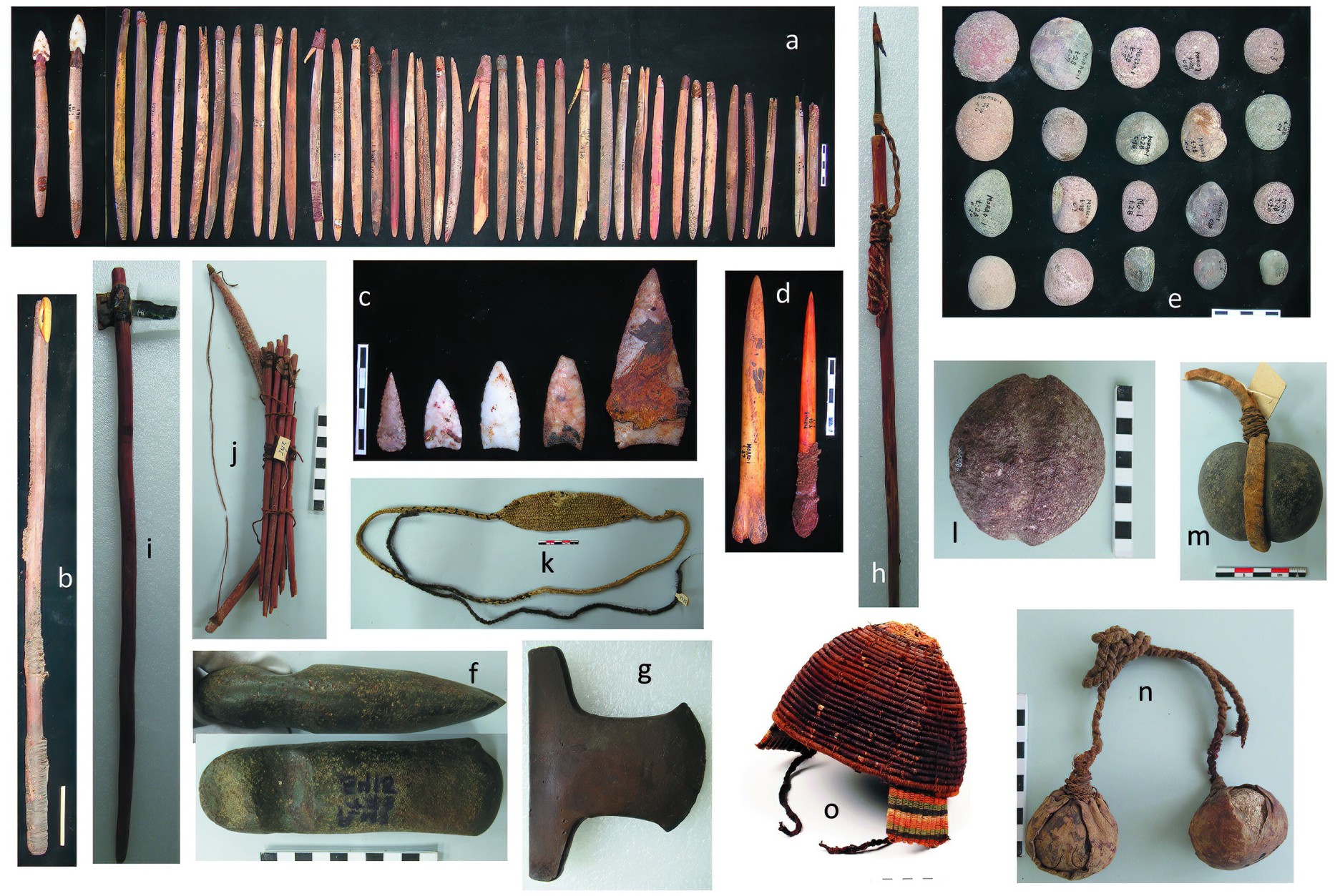 violence societies Atacama Desert Weapons and defensive objects.