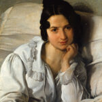 Francesco Hayez, Ritratto di Carolina Zucchi (L’ammalata) (Carolina Zucchi a letto) (1822) olio su tavola, 60 x 49,5 cm. Torino, GAM - Galleria Civica d’Arte Moderna e Contemporanea. Su concessione della Fondazione Torino Musei (foto: Studio Fotografico Gonella 2009)