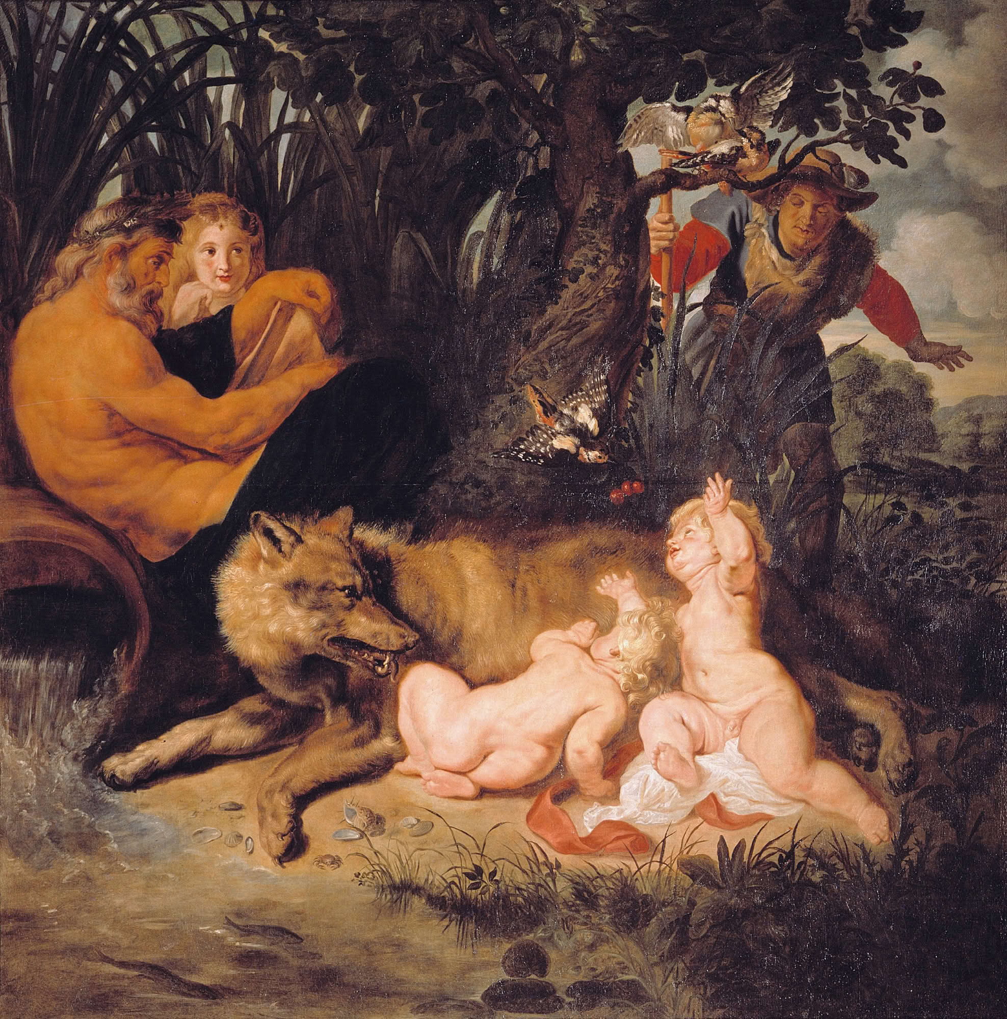 Pieter Paul Rubens Romolo e Remo allattati dalla lupa 1612 olio su tela, 213 x 212 cm Roma, Musei Capitolini, Pinacoteca Capitolina © Roma, Sovraintendenza Capitolina ai Beni Culturali. Foto Archivio Fotografico dei Musei Capitolini