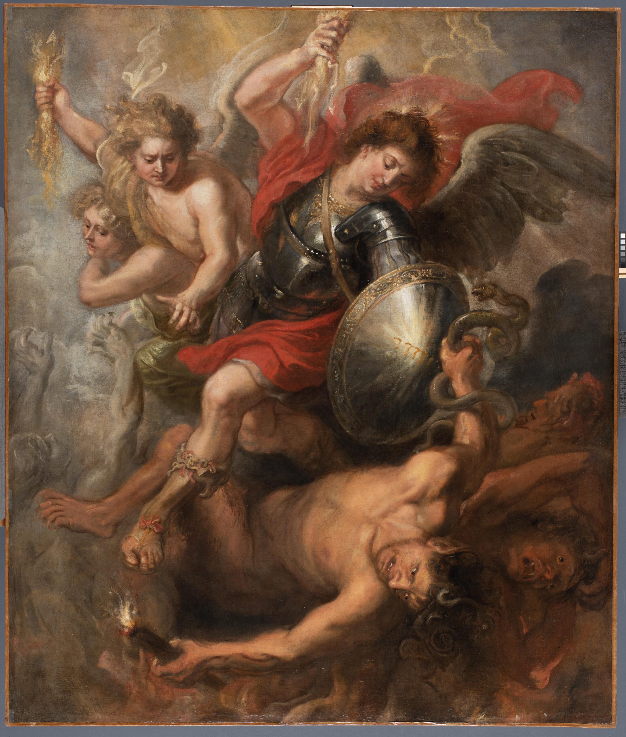 Pieter Paul Rubens San Michele espelle Lucifero e gli angeli ribelli 1622 olio su tela, 149 x 126 cm Madrid, Museo Nacional Thyssen-Bornemisza © Museo Nacional Thyssen-Bornemisza, Madrid